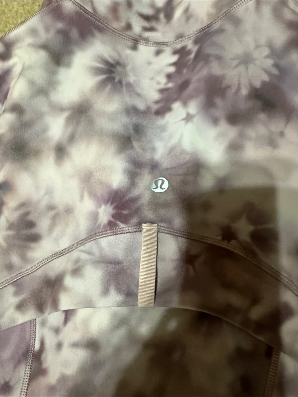 lululemon athletica Lavender Tie-Dye Jacket and Leggings Set - Picture 3 of 5